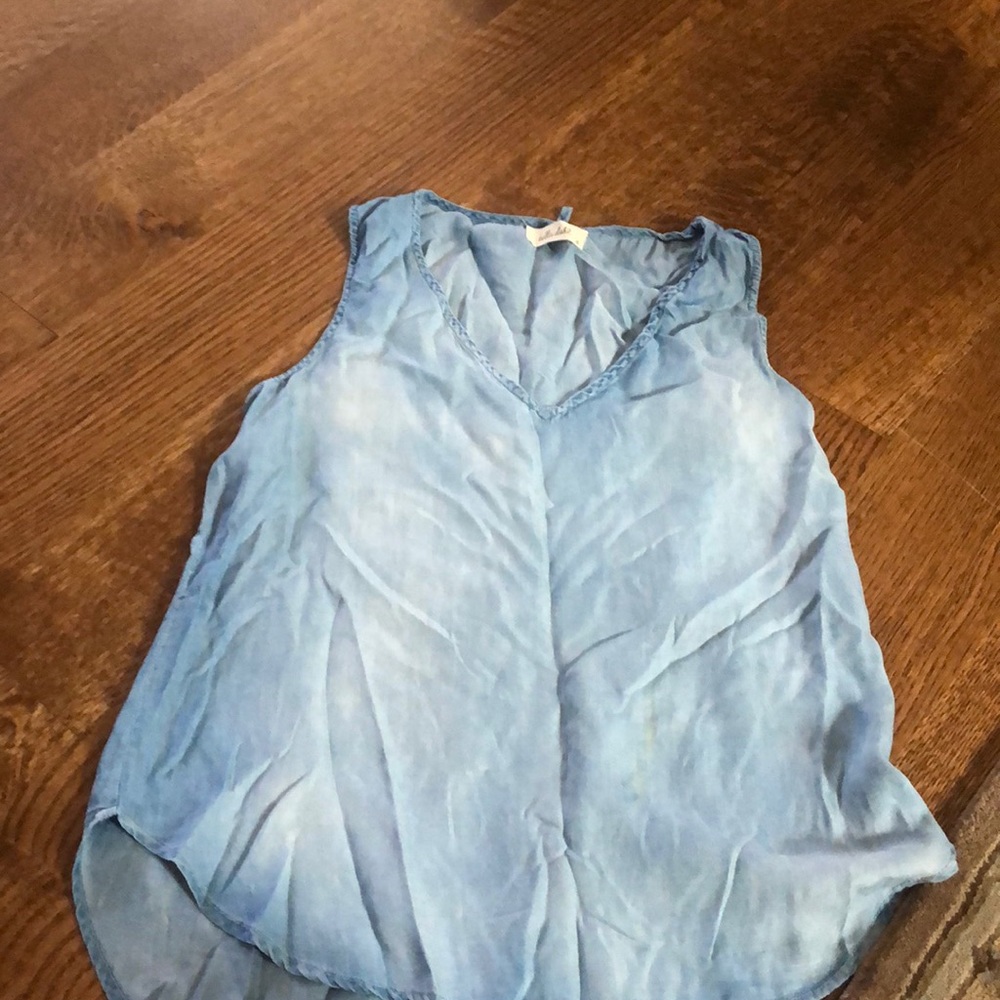 Bella Dahl light weight denim tank